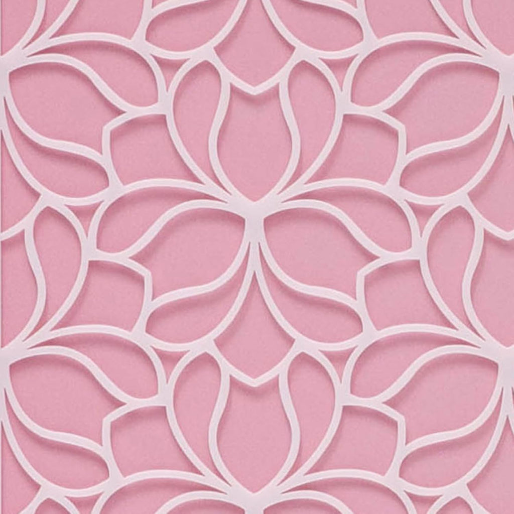 Large Cake Decorating Stencil (IRIE) Iris Flower Pattern