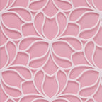 Large Cake Decorating Stencil (IRIE) Iris Flower Pattern