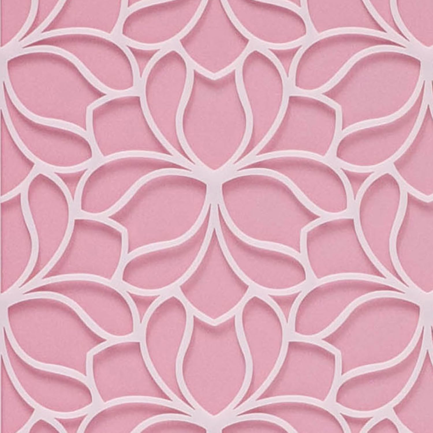 Large Cake Decorating Stencil (IRIE) Iris Flower Pattern