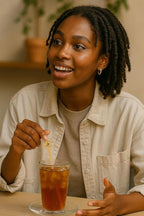 Coffee Stir Sticks 100-Pack (5.9”) – Premium Eco-Friendly, Compostable & Disposable Wooden Stirrers with Round Ends for Hot & Iced Coffee, Tea, Bars, Cafés & Offices