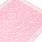 Cake Stencil - Seamless Delicate Pattern for Decorating Tall Double Barrel Cake to Use with Buttercream, Royal Icing, Ganache, Paint, Airbrush (MOZAI)