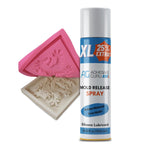 Silicone Mold Release Spray (16.9 fl oz / 500ml) Release Agent for Epoxy Resin, Candle & All Molds | Smooth, Non-Stick Lubricant for Easy Removal