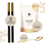 Boba Snob Boba Tea Making Kit, Bubble Tea Kit with Boba Gift Set, Boba Tea Maker Kit with 5 Premium Loose Leaf Teas, Tumbler, Two Stainless Steel Boba Straws, Teaspoon, and Tapioca Boba Pearls (Small)