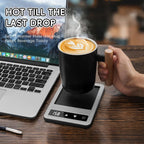 Coffee Mug Warmer & Mug Set 2025, Heated Cup for Desk with Temperature Control and Smart Auto Shut Off, 14oz