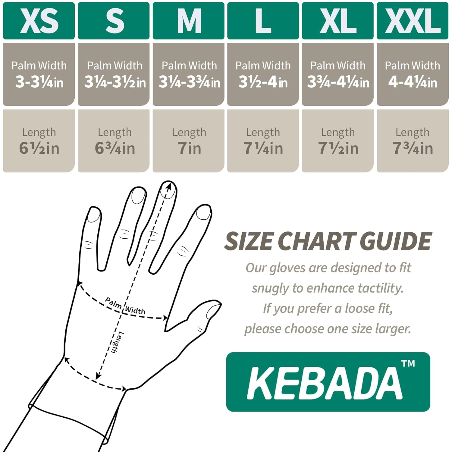 Kebada W1 Work Gloves for Men and Women, PU Coated Safety Gloves with Grip, Touchscreen, Ideal for Warehouse Package Handling, Construction, Gardening, White Medium