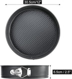 Webake Springform Pan 12 Inch, Nonstick Cheesecake Pan with Removable Bottom Large Cake Tin Baking Mold for Christmas Birthday Baby Shower