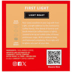 Community Coffee First Light, 72 Keurig Coffee Pods, Light Roast, Compatible with all K-Cup Brewers, 12 Count (Pack of 6)