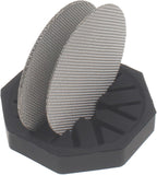 53.5mm Puck Screen Stainless Steel Espresso Puck Screen Coffee Filter Mesh with Silicone Holder Compatible with Espresso Machine 54mm Portafilter Basket (2pcs)