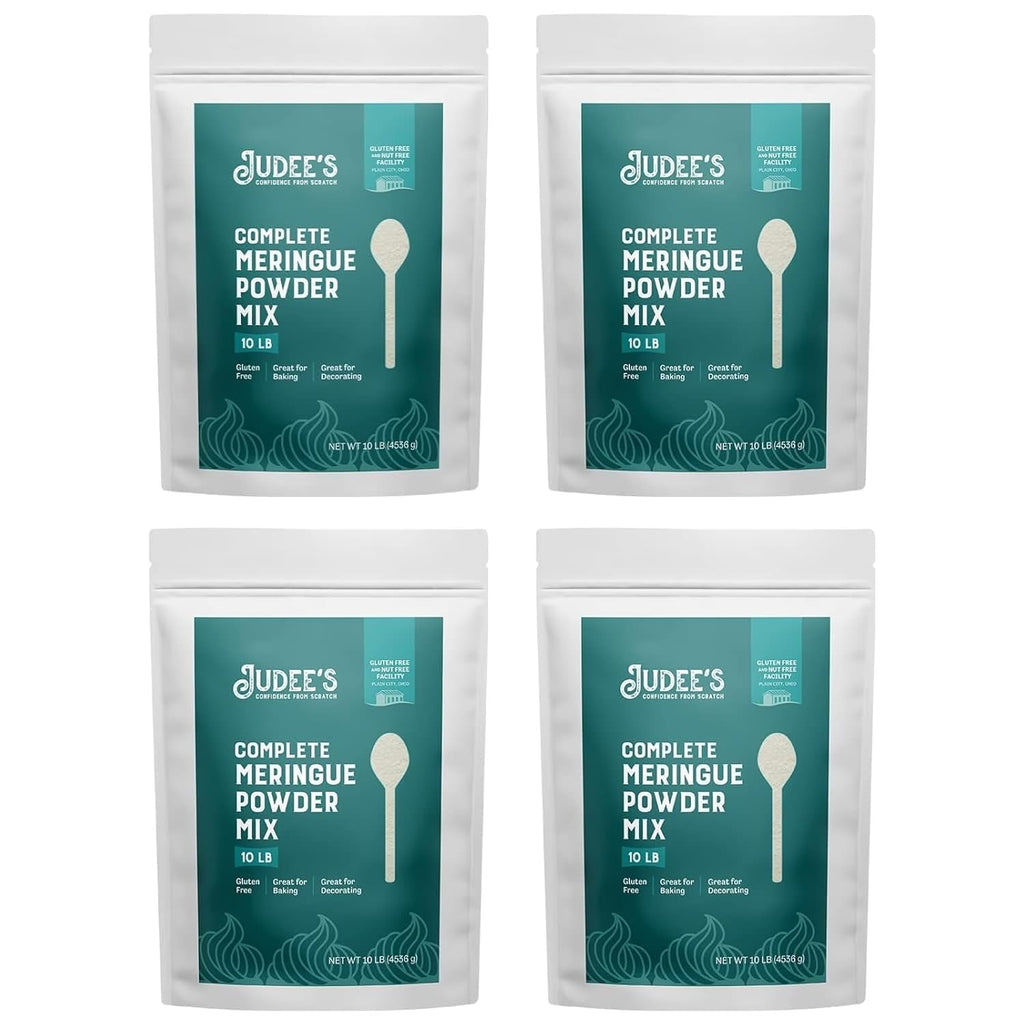 Judee's Gluten Free Meringue Powder Mix 40lb - No Preservatives, Non-GMO Gluten-Free & Nut-Free - Made in USA - Make Meringue Cookies, Pies, Frosting, and Royal Icing