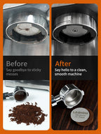 53.3mm Espresso Puck Screen, Reusable Espresso Filter Screen, 1.7 mm Thick, Espresso Distribution Tool Fits for Breville 54mm Coffee Filters, Stainless Steel Espresso Machine Accessories