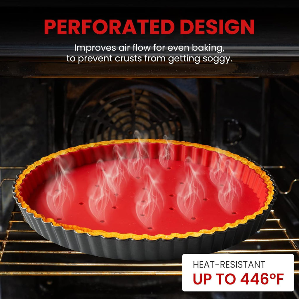 Pie Weights for Blind Baking 9" Tart Pan,Silicone Pie Weight for Baking Crust,Reusable Pies Crust Weights – for Pies/Tart/Quich– Food-Safe,Dishwasher Safe – Designed Exclusively for 9 in. Tart Pan
