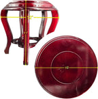 Wooden Fishbowl Display Vase Pot Tall Planter Stand Plant Pot Display Stand (11")