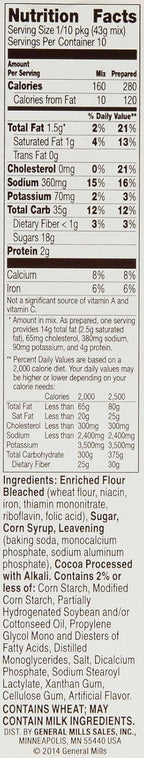 Betty Crocker Super Moist German Chocolate Cake Mix - 15.25 oz