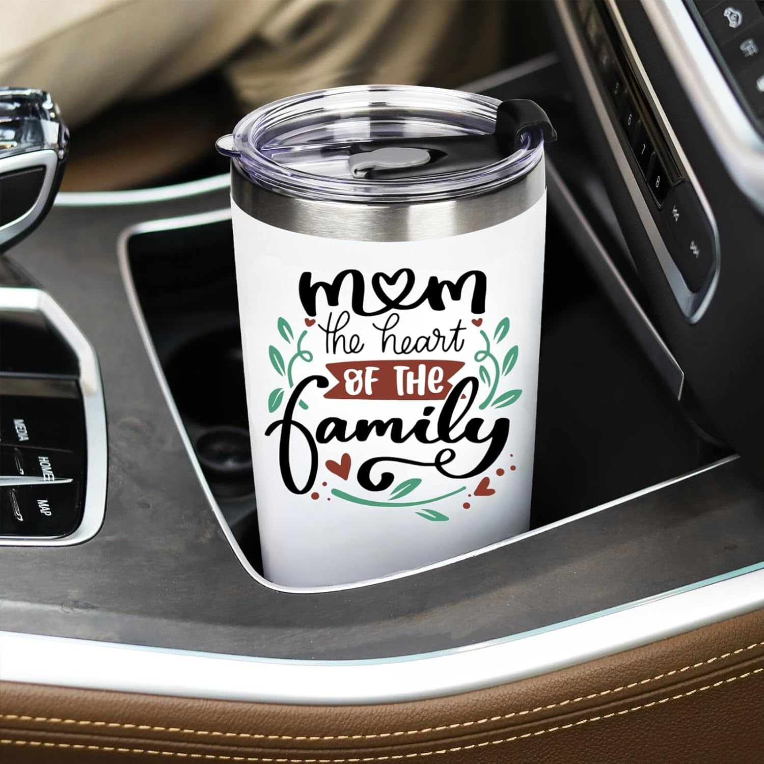 Birthday Gifts for Mom - 20 oz Stainless Steel Insulated Coffee Tumbler with Lid - Mom Birthday Gifts from Daughter Son, Mothers in Law, Mama, Grandma Gift Ideas, Tumblers for Women