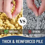 Arotive Luxury Chenille Bathroom Rug Mat, Extra Soft Thick Absorbent Shaggy Bath Rugs, Non-Slip Machine Wash Dry, Plush Bath Mats for Bathroom, Shower and Tub, 47x24, Yellow