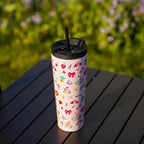 BJPKPK 26oz Stainless Steel Insulated Tumbler With lid And Straw Travel Coffee Thermal Tumblers Cup For Women And Men,Game