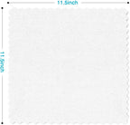 Orighty Cleaning Cloths Bulk, 150 Pack Shop Rags Reusable, Multi-Purpose Shop Towels for Cars, Microfiber Cleaning Rags for Automotive, Mechanic, Kitchen, Lint Free Towels 11.5’’ x 11.5’’, White