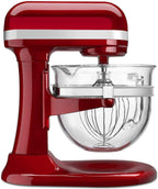 KITCHPOWERR KN256WW 6-Wire Whip Attachment for KitchenAid 6 Quart Bowl-Lift Stand Mixer Accessory Replacement, Egg Cream Stirrer, Cakes Mayonnaise Stainless Steel Whisk