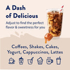 Jordan's Skinny Syrups Sugar Free Coffee Syrup, Caramel Flavor Drink Mix, Zero Calorie Flavoring for Chai Latte, Protein Shake, Food, Gluten Free, Keto Friendly, 25.4 Fl Oz, 1 Pack