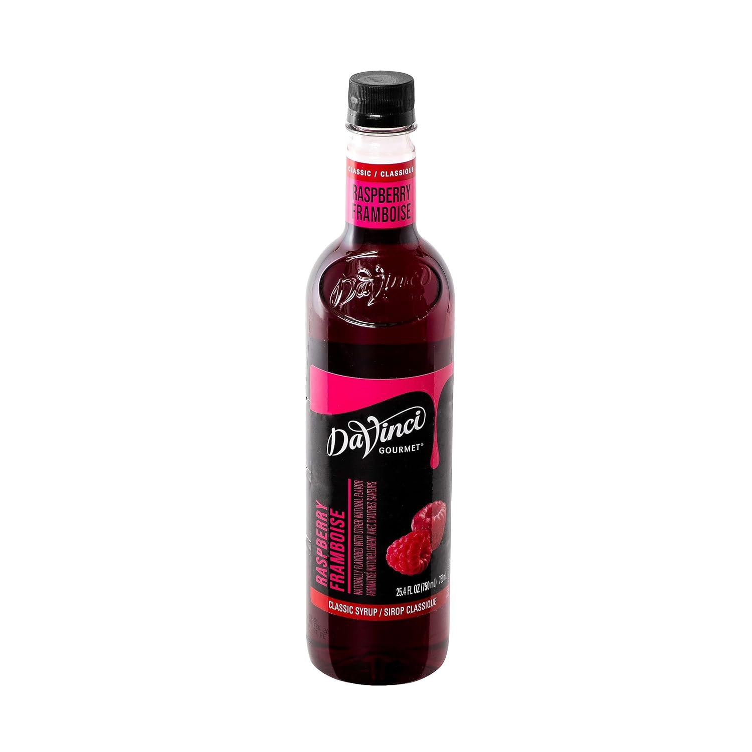 DaVinci Gourmet Classic Raspberry Syrup, 25.4 Fluid Ounces (Pack of 1)