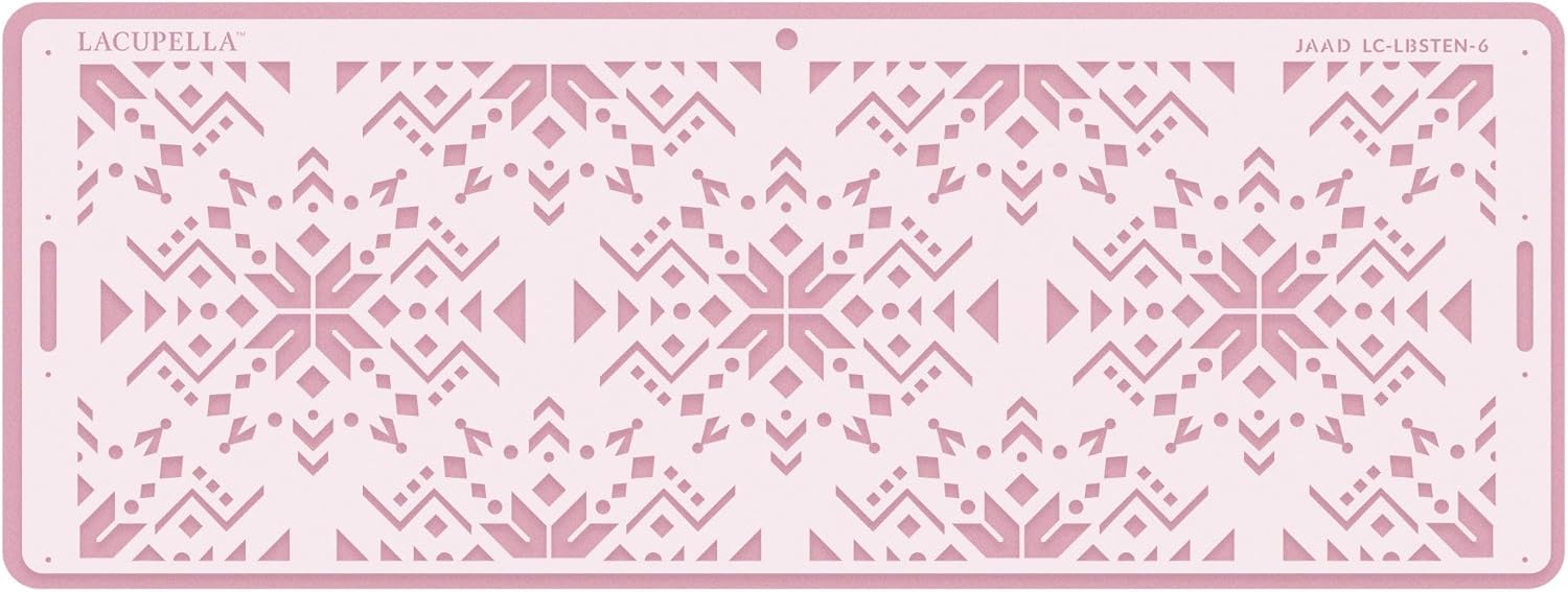 Long Border Cake Stencil, 4" x 12.75" (JAAD)