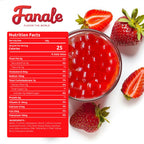 Fanale Strawberry Popping Boba Pearls, Vegan, Non GMO, Gluten Free, Fat Free, Perfect for Bubble Tea, Smoothies, Ice Cream, Desserts, and Beverages.