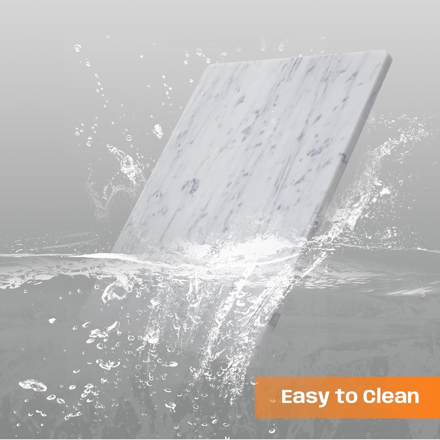 Carrara White Marble Cutting Board, 16x20 Inch Large Marble Pastry Board With Non-Slip Feets-Wedding Gift, Housewarming Gifts, Pack Of 1 Piece