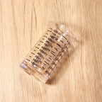 Ackers 4 Oz Glass Measuring Cup,Borosilicate Shot Glass with V-Shaped Spout-Black Line