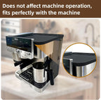 Top Silicone Coffee Mat for Ninja Luxe Espresso Coffee Machine ES601,Espresso Tamping Mat,Protects Top Surface, Food-Grade,Non-Slip,Waterproof, Heat-Resistant,Ninja Luxe Cafe Accessories