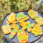 Christmas Cookie Cutters Set 8Pcs, Stainless Steel Fondant Cutter Sturdy Metal Biscuit Doubt Cutter, Cute Shapes Santa Claus Christmas Cane Tree Elk Snowflakes Snowman