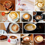 Milk Frothing Pitcher, 20OZ/600ML Stainless Steel Espresso Steaming Pitcher Coffee Milk Frother Cup with Decorating Art Pen for Espresso Machine, Milk Frother, Latte Art