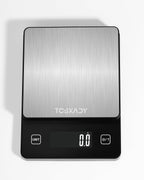 Food Scale, 11lb Digital Kitchen Scale with 10 Units LCD Display and Tare Function, 0.05oz/1g Precise Graduation, Compact Design for Baking, Healthy Cooking,Meal Prep, 304 Stainless Steel