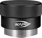 IKAPE Coffee Products, 51MM Coffee Distributor, Gravity Adaptive Espresso Distributor Fits All 51MM Espresso Portafilter, Compatible with 51MM Delonghi Bottomless Portafilter (Black)