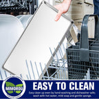 Mimorou 12 Pcs Baking Sheet Stainless Steel Cookie Small Metal Sheet Pans Professional Rectangle Oven Trays Kitchen Baking Cooking Oven and Toaster, Dishwasher Safe