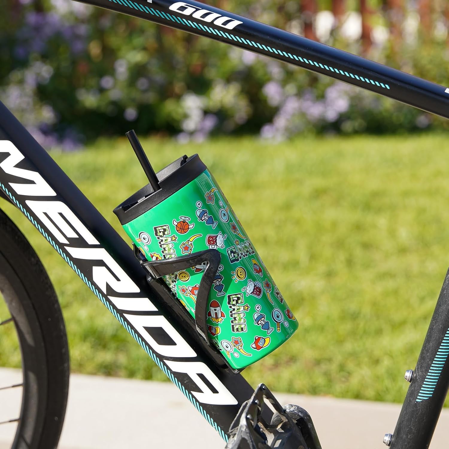 BJPKPK 26oz Stainless Steel Insulated Tumbler With lid And Straw Travel Coffee Thermal Tumblers Cup For Women And Men,Game