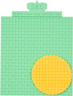 KALAIEN Sweater Texture Fondant Impression Mats Knit Fondant Embosser Texture Mats for Clay Cake Decorating Fondant Molds 1Pcs(Style 2)