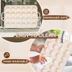 Silicone Mini Muffin Pan, 24 Cups Muffin Tin Baking Mold With Reinforced Stainless Steel Frame Inside, Nonstick Bakeware Cupcake Pan BPA Free, 2PCS