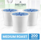 Day To Day 200-Count Breakfast Blend Medium Roast Single Serve Coffee Pods for K-Cup Keurig Brewer