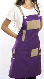 Men and Women Apron for Kitchen, Gardening, Artist, Chef, Work | Canvas, Waterproof, Adjustable Straps Unisex