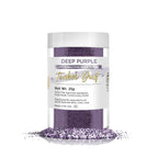 BAKELL Deep Purple Edible Glitter, 25 Grams | TINKER DUST Edible Glitter | KOSHER Certified | 100% Edible Glitter | Cakes, Cupcakes, Cake Pops, Drinks, Dessert Vegan Glitter & Dusts (25g, Deep Purple)