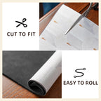 Dish Drying Mat Diatomaceous Earth Soft Coffee Mat Absorbent Silicone Kitchen Counter Mat for Home Kitchen Bathroom Coffee Bar (Sector Geometry, 16 x 24 Inches)