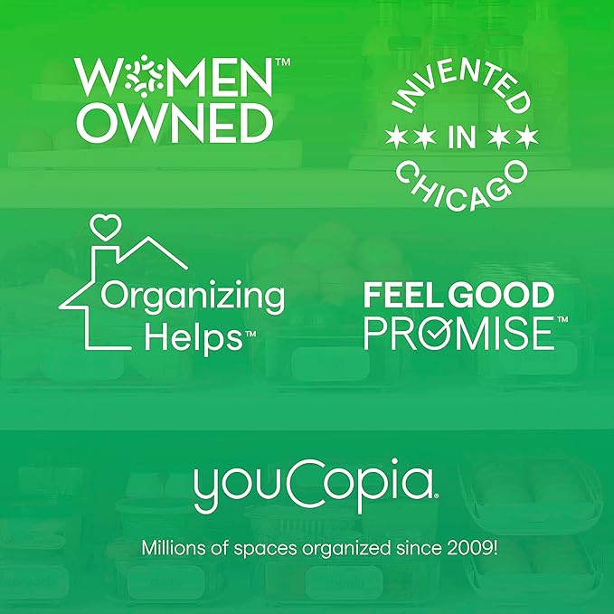 YouCopia RollOut Fridge Caddy, 6" Wide