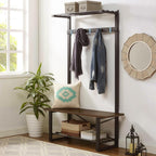 20PCS Heavy Duty Metal Wall Hooks, Coat Hooks for Hanging - Single Prong with 40 Screws (Coats Towels Backpacks) - Light Blue