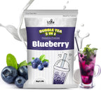Fusion Select 2.2lb Tea Powder Blueberry Tea Flavored-3-in-1 Drink Powder with Cream & Sugar - Instant Pre-Mixed Beverage for Hot or Cold Blends or Yummy Frappes