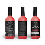 LAVA Premium Spicy Watermelon Habanero Margarita Mix, Cold-Pressed Organic Watermelon, Agave, Habanero, No Artificial Sweeteners, Lots of Flavor, Ready to Use, 1-Liter (33.8oz) Glass