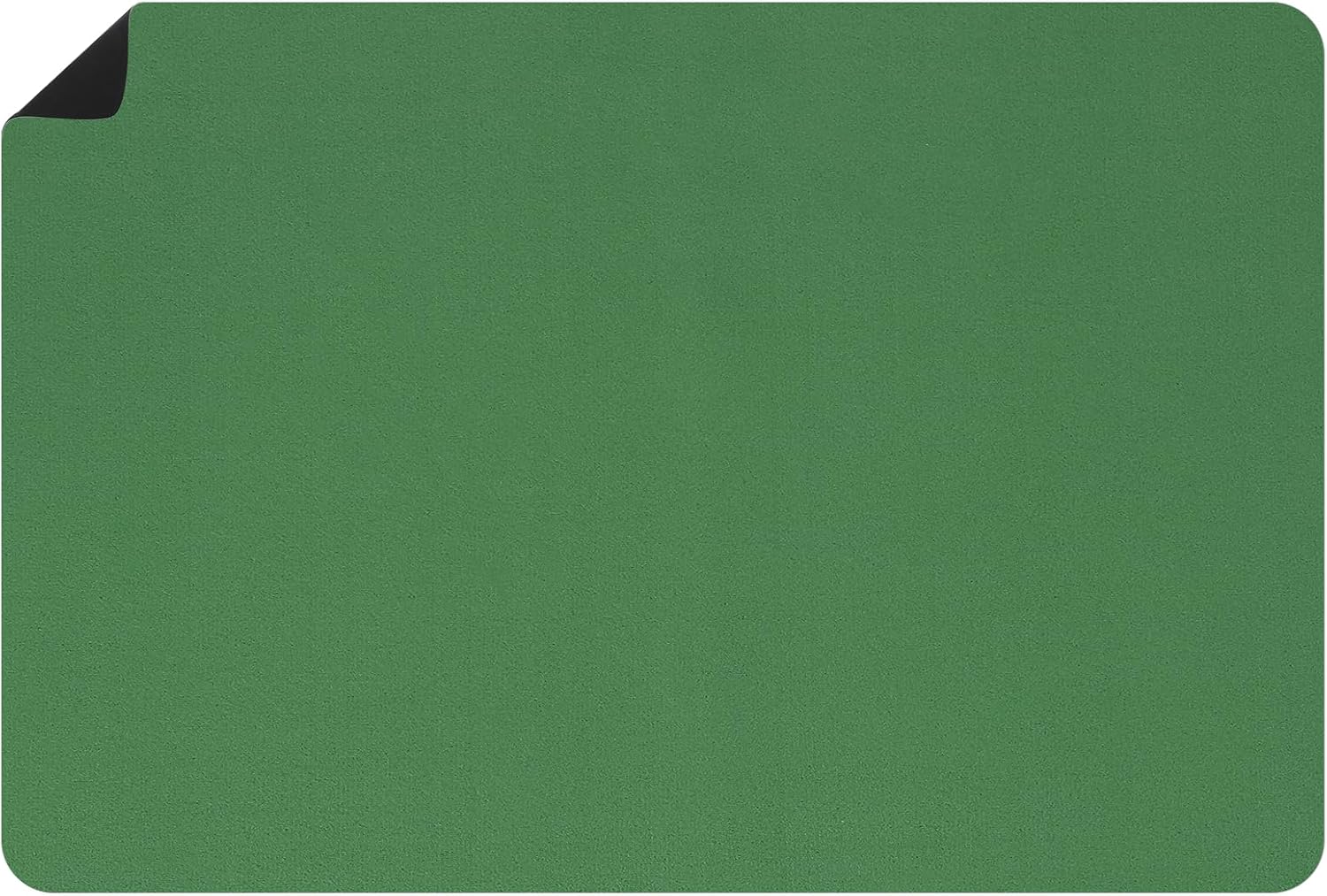 uxcell Silicone Mats for Kitchen Counter, 35.4" x 23.6" Non-Slip Countertop Protector Mat Heat Resistant Coffee Mat Waterproof Table Placemat, Dark Green