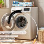 Dryer Lint Brush Vent Cleaner Tool 47.2 Inch Extra Long Flexible for Lint Trap Cleaning Tool Home Dryer Maintenance for DIY Users(1, PCS)