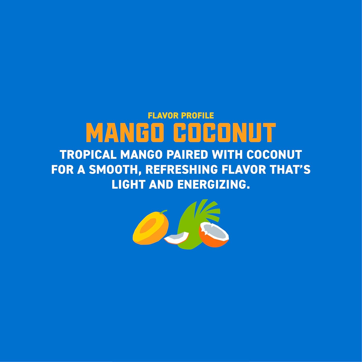 Gorilla Energy Drink, Mango Coconut, 200mg Natural Caffeine, Real Fruit Juice Squeezed & Concentrated, L-Theanine, Taurine, Ginseng, Acetyl L-Carnitine, No Added Sugar and No Artificial Colors, 12 Pack