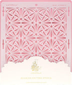 Cake Decorating Stencil for Tall Buttercream Cake, Royal Icing, Ganache, Paint, Airbrush (Glam)