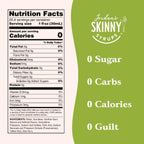 Jordan's Skinny Syrups Sugar Free Coffee Syrup, Pistachio Flavor Drink Mix, Zero Calorie Flavoring for Chai Latte, Protein Shake, Food & More, Gluten Free, Keto Friendly, 25.4 Fl Oz (Pack of 6)